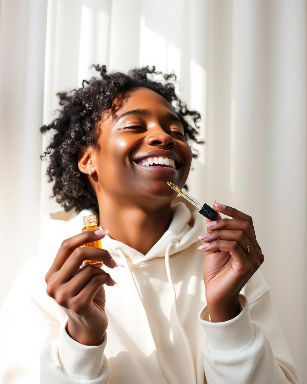 Mulher iniciando tratamento com cannabis medicinal